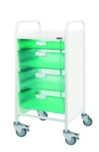 Sunflower Vista 55 Trolley, 1 Single/3 Double Trays