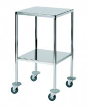 (Sunflower) Surgical Trolley With Two Fixed Shelves