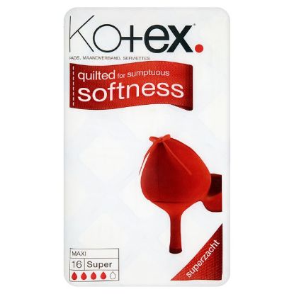 SANITARY TOWEL (KOTEX) MAXI SUPER 1 PACK OF 16