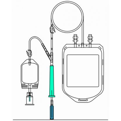 Blood Bag Compoflex Single CPDA-1 450ml x 36