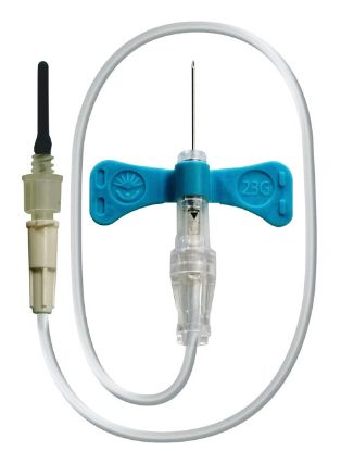 Vacutainer Blood Collection Set 25g (R Blue) Safety Lock x 50