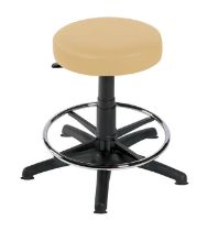 Examination Stool (Sunflower) With Foot Ring And Glider Base - Various Colours Available