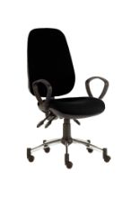 Quasar Deluxe Consultation Chair With Fixed Arms