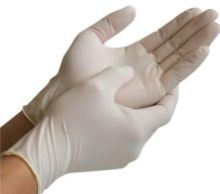 White Nitrile Powder Free Gloves x 200 - Various Sizes Available
