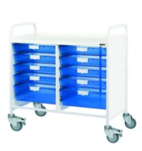 Sunflower Vista 100 Trolley, 8 Single/2 Doubletrays