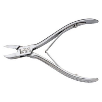 [MPTS10.187.50] Nipper Nail 5" Curved Double Spring Stainless Steel