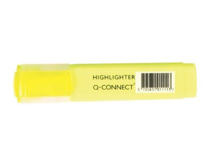 [MPQKF01111] Highlighter Pen (Q-Connect) Yellow x 10
