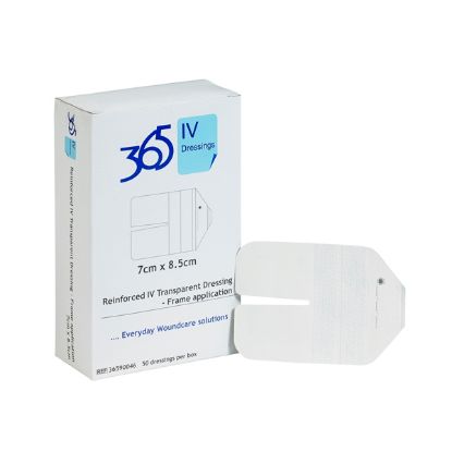 [MPHA36590046] DRESSING IV ADHESIVE FRAME APP 7 X 8.5CM X 50