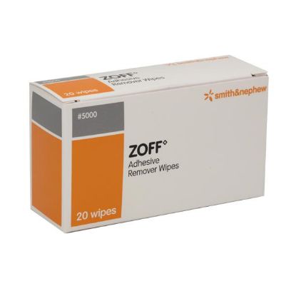 [MPSN5000] ZOFF PLASTER REMOVER WIPES SACHET OF 20 WIPES