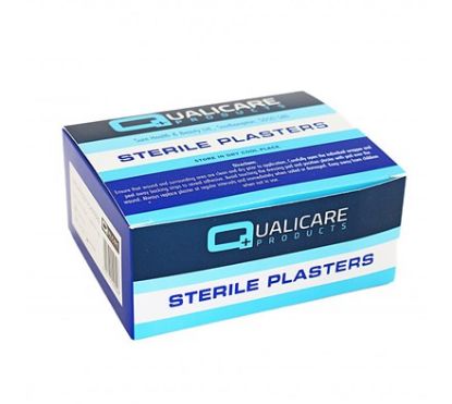 [MPSURQP7070] PLASTER BLUE (QUALICARE) 7.2CM X 1.9CM X 100