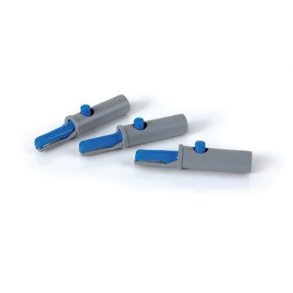 [MPAWCA500/10] ECG ADAPTORS ALLIGATOR 4.0MM ROUND X 10