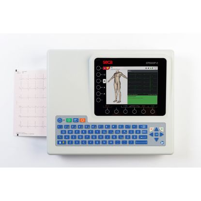 [MPS2CT8000p-2] Ecg Machine Seca Ct8000p-2 Interpretive 8" Screen 12 Lead