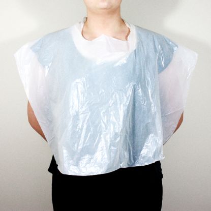 [MPKHCAPEWH] Cape Plastic Disposable x 100 (White)