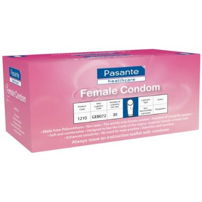 [MPDUCOND0038030] Condom Pasante Female Clinic Pack x 30