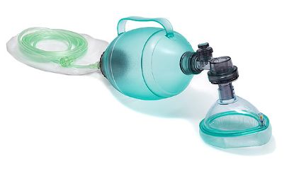 [MPIS7152060] Resuscitator Bag & Mask/Vinyl Self/Inflating Adult Inc Tube Size 5