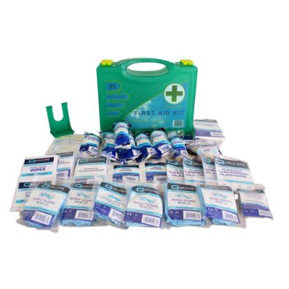 [MPSURQF2151] First Aid Kit Small (Bsi) Premier Box Inclusive Of Wall Bracket