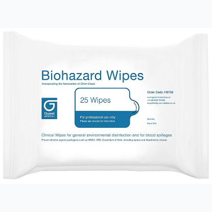 [MPGUH9730] Chlor-Clean Wipes 6 Packs x 25