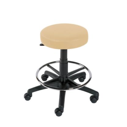 Examination Stool (Sunflower) With Foot Ring And Castor Base - Various Colours Available