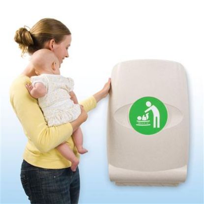 Vertical Baby Changing Unit - 2 Colours Available