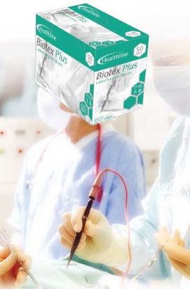 Biotex Plus Sterile P/F Latex Gloves x 50 - Various Sizes Available