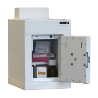 [MPSBSUN-CDC21/NL] Cabinet Controlled Drugs (1 Door) 30X21x27cm (1 Shelf) No Warning Light