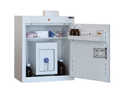 [MPSBSUN-MCDC221] Cabinet Medicine Mc2 (Sunflower) 66cm x 50cm x 30cm With Sbcdc21 Inner Drug Cabinet