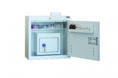 [MPSBSUN-MCDC322] Cabinet Medicine Mc3 (Sunflower) 66cm x 60cm x 30cm With Sbcdc22 Inner Drug Cabinet