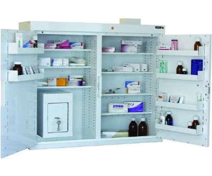 [MPSBSUN-MCDC921] Cabinet Medicine Mc9(Sunflower) 91cm x 100cm x 30cm With Sbcdc21 Inner D/Cabinet