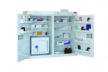 [MPSBSUN-MCDC922] Cabinet Medicine Mc9(Sunflower) 91cm x 100cm x 30cm With Sbcdc22 Inner D/Cabinet