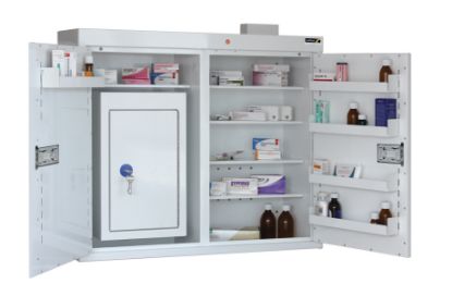 [MPSBSUN-MCDC923] Cabinet Medicine Mc9(Sunflower) 91cm x 100cm x 30cm With Sbcdc23 Inner D/Cabinet
