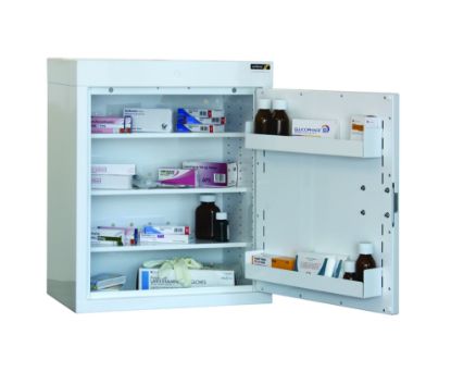 [MPSBSUN-MC2/NL] Cabinet Medicine (Single Door) 60X50x30cm (3 Shelves) No Warning Light