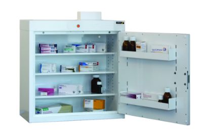 [MPSBSUN-MC3/WL] Cabinet Medicine (Single Door) 66X60x30cm (3 Shelves) With Warning Light