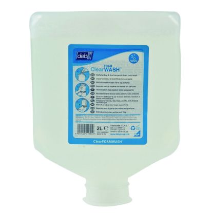 [MPDBCLR1L] Soap Refresh Clear Foam (Deb Cutan) 1000ml Cartridge x 1