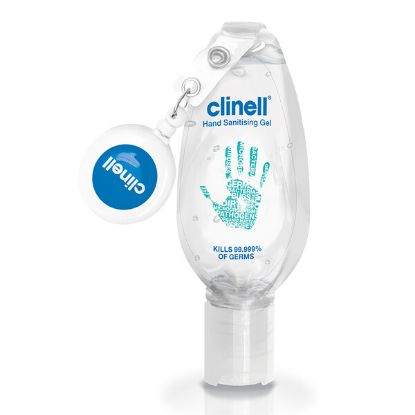 [MPGICHSGTOT50-SINGLE] Hand Sanitiser Gel (Clinell) With Clip 50ml x 1