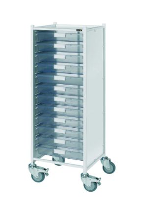 Sunflower Vista 120 Trolley, 12 Single Trays