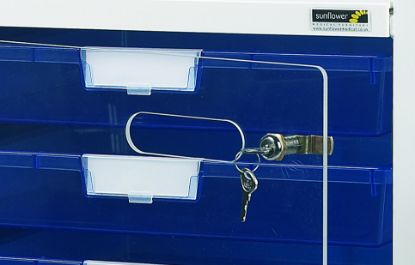 [MPSBSUN-MPT40/LD] Door Locking And Tamper Resistant (Sunflower) For Vista 40 Trolley