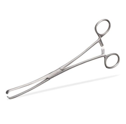 [MPRCRSPU500-818-30] FORCEPS TEALES VULSELLUM 23CM CURVED TOOTHED 3:4 DISP X 30