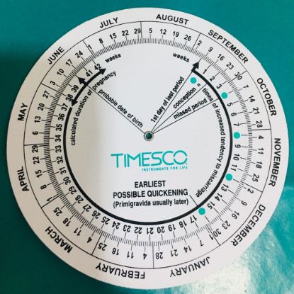 [MPTSTDM-OW-100] Obstetric Wheel (Pregnancy Calculator) x 1