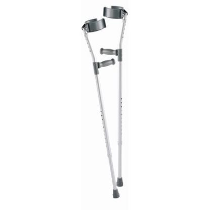 [MPHM125] Crutches Comfy Adult Single Adjustable Ergonomic Handgrip