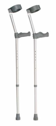 [MPHM119E] Crutches Elbow Permanent User Ergonomic Grip