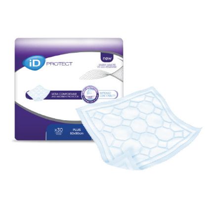 [MPMWINC05B] INCONTINENCE PAD ID PROTECT PLUS 60 X 90 PK 30