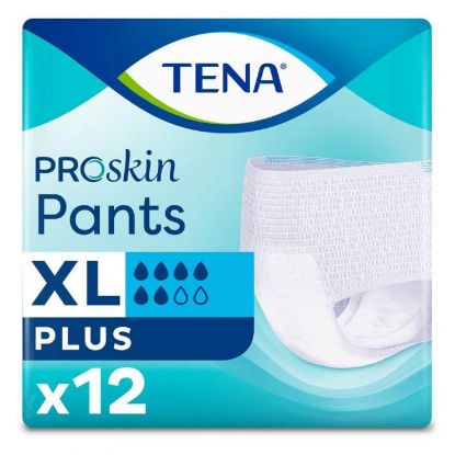 [MPMWINC02A] INCONTINENCE PANTS (TENA) PLUS XLARGE X 12