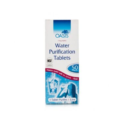 [MPMWWAT04A] Water Purification Tablets (Oasis) x 50