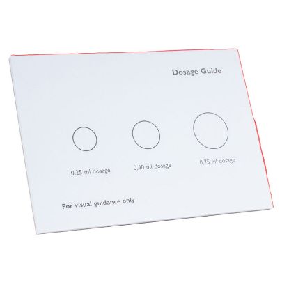 [MPDDPFU105] Dosage Guide (Unodent) 20 Sheets Per Pad x 1