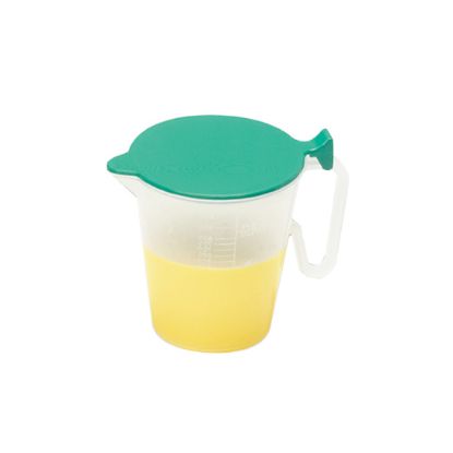 [MPWAJGL1000] Jug Measuring Plastic (Clear) With Lid (Reusable Autoclavable) 1 Ltr (1000mls) x 1