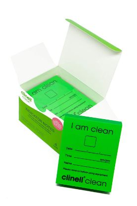 [MPGICCIN1000G] Notes Clinell Clean Indicator Green x 1000