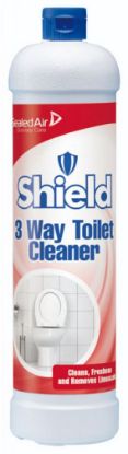 [MPJW043240-SINGLE] Toilet Cleaner Shield 1 Ltr 3 Way x 1
