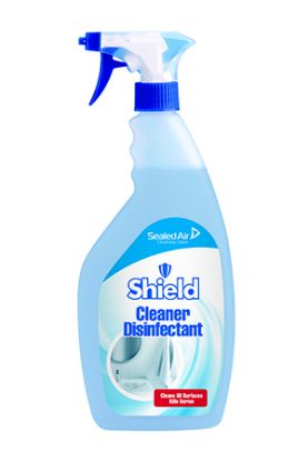 [MPJW407170] CLEANER/DISINFECT (SHIELD) HARD SURFACE 750MLS (TRIGGER)