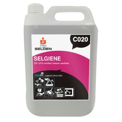 [MPLIZNHSC20] SELGIENE CONCENTRATED CLEANER SANITISER 5LTR