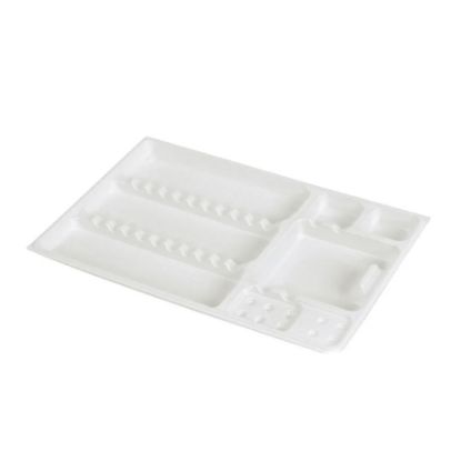 [MPDDCUD005] TRAY LINER (UNODENT) DISPOTRAY WHITE 190 X 146MM X 50